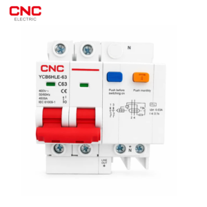 CNC 1P+N RCBO 32–63 A