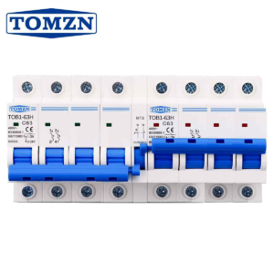 TOMZN Miniature Circuit Breakers (MCB) product family